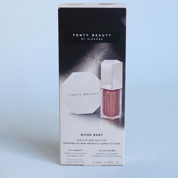 FENTY BEAUTY BOMB BABY Mini Lip and Face Set BNIP Rihanna - Picture 2 of 6